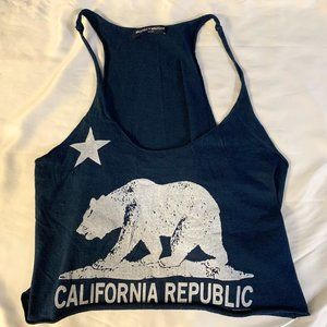 California Republic Cropped Tank Top